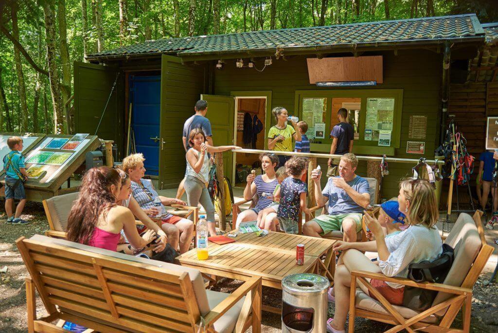 Le Camping Grand Cerf Otel Gimouille Dış mekan fotoğraf